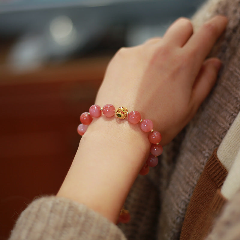 Natural Yanyuan Agate Pearl Bracelet For Women
