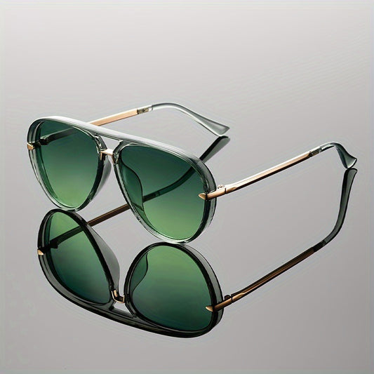 Ladies Semi-metal Simple Color Glasses