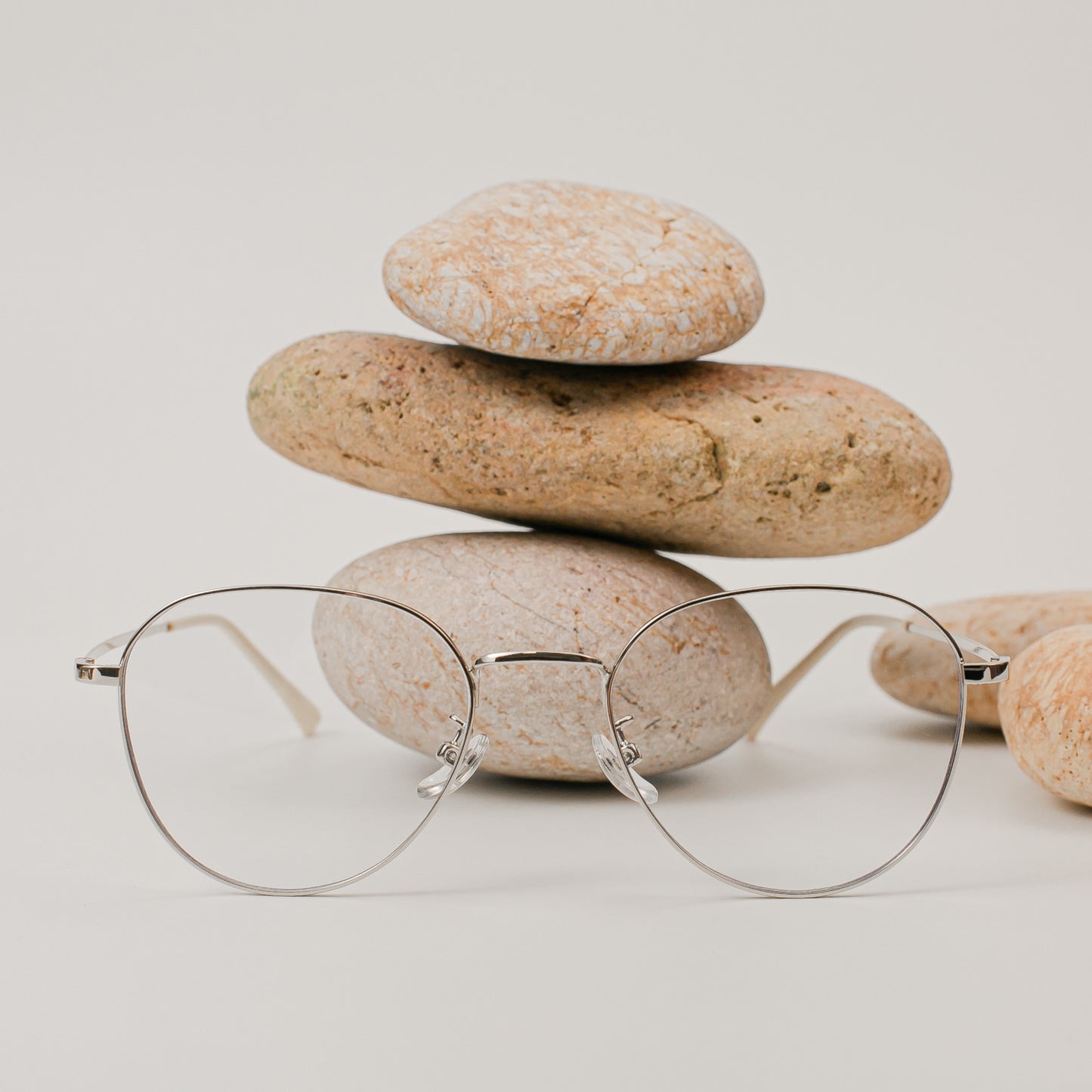 Women's Retro Round Frame Myopia Glasses Frame