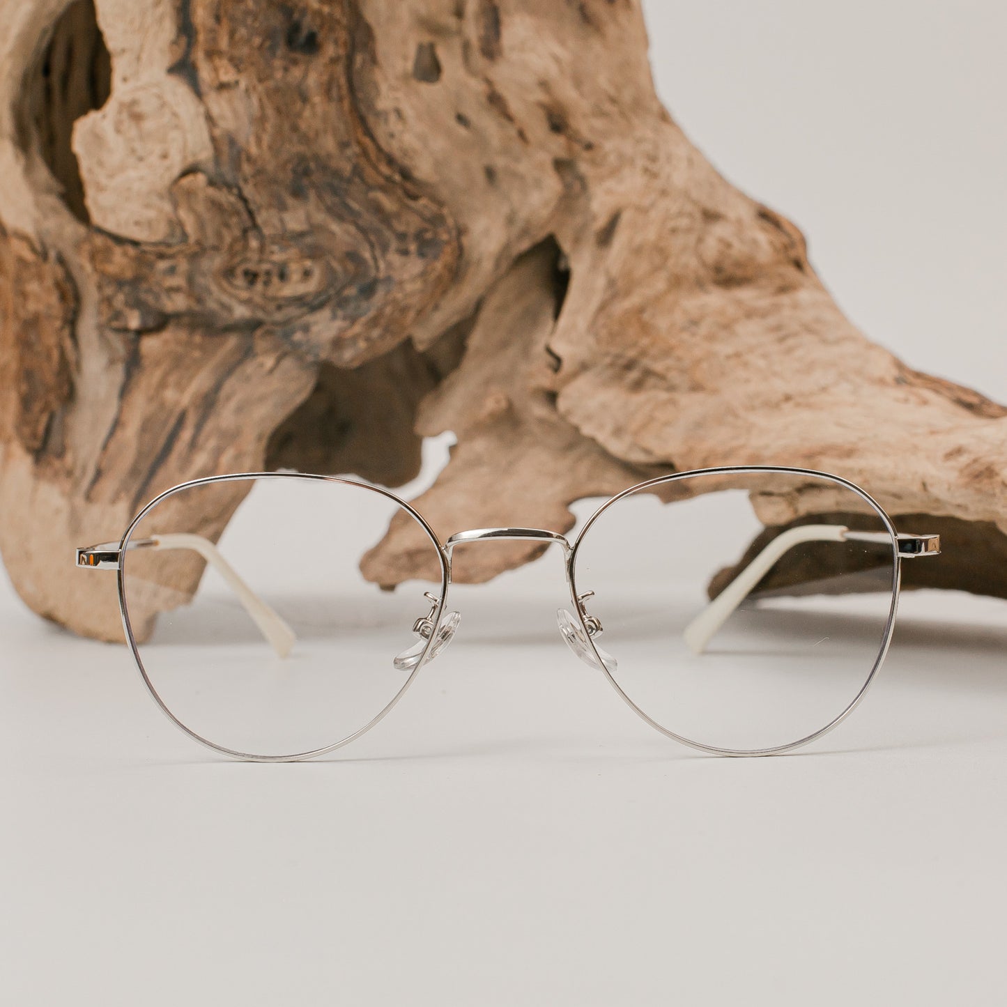 Women's Retro Round Frame Myopia Glasses Frame