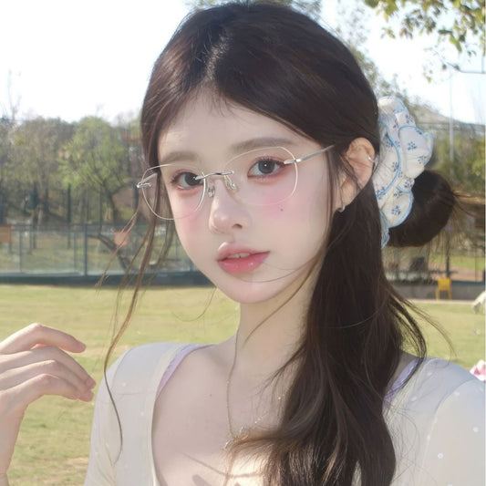 Fashion Graceful Personality Frameless Glasses Women