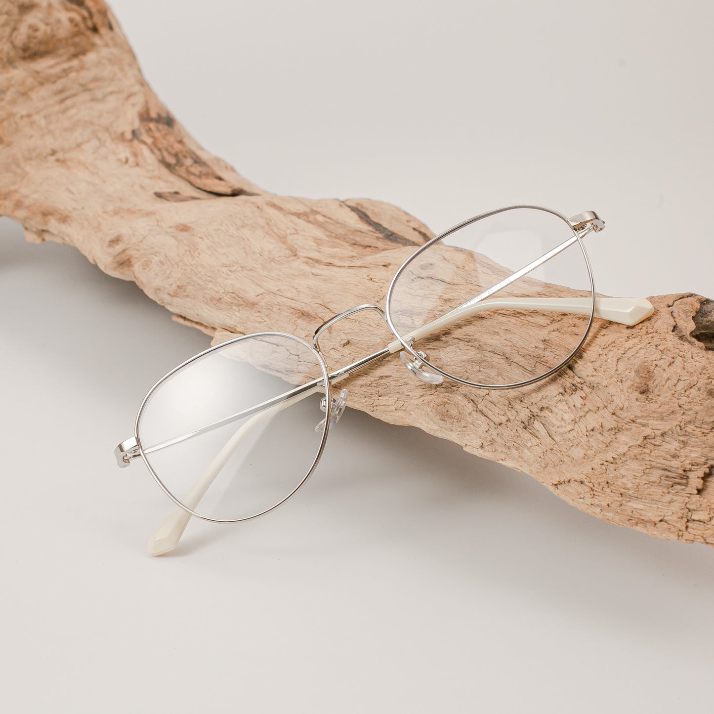 Women's Retro Round Frame Myopia Glasses Frame