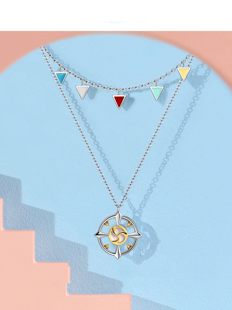 Colorful Tibetan song Necklace