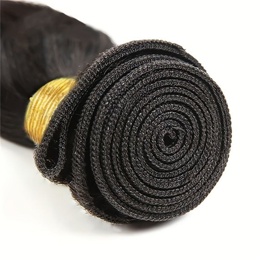 Human wig hair curtain50g Human Hair Extension Bundles Body