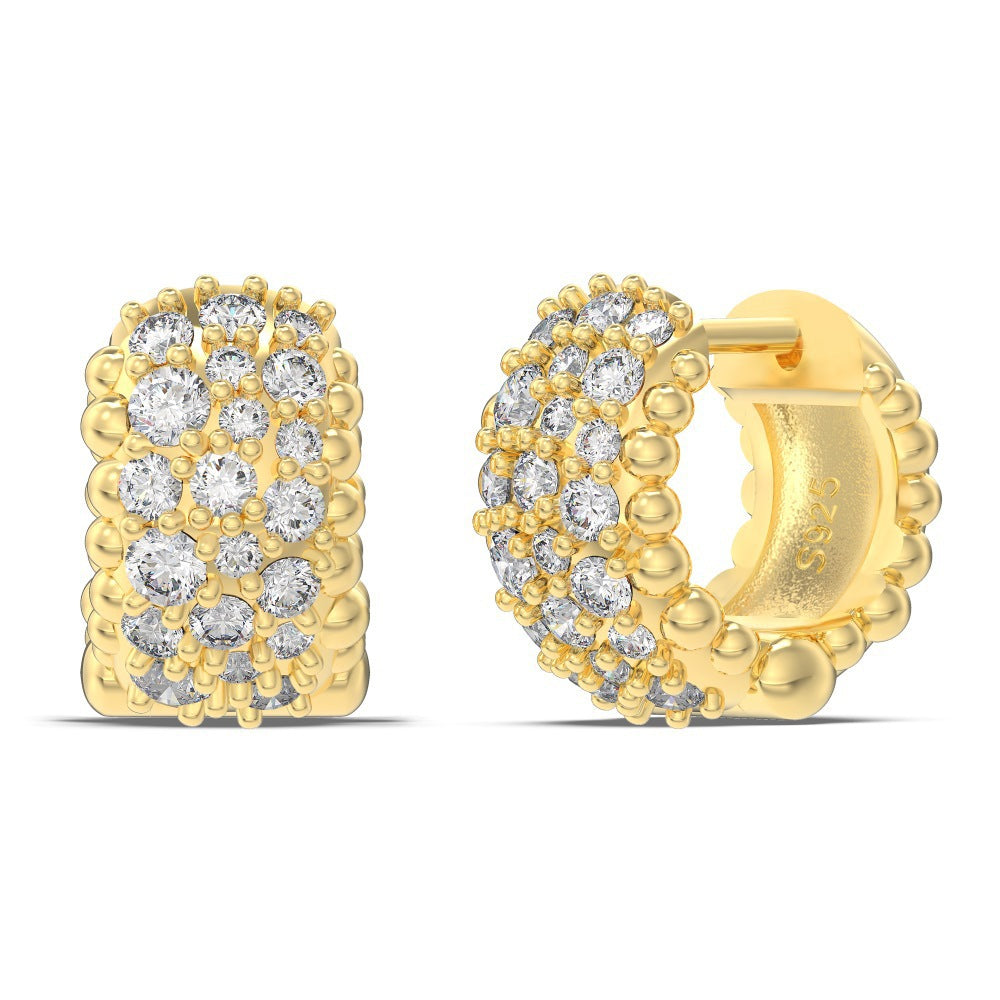 Fashion Elegant Zircon Earrings For Women