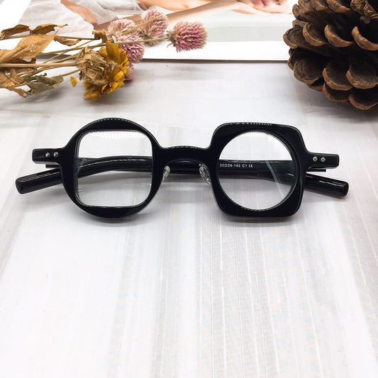 Leopard Print Vintage Acetate Glasses Frame