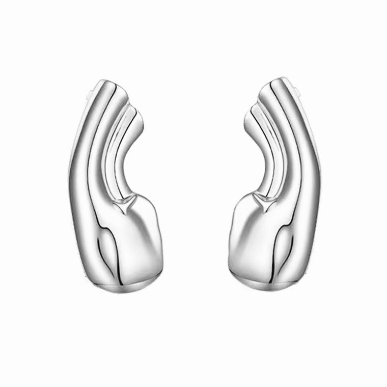 Earlobe Ear Cuff Clip On Earrings Without Piercing For Women